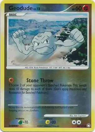 Geodude 84/123 Mysterious Treasures