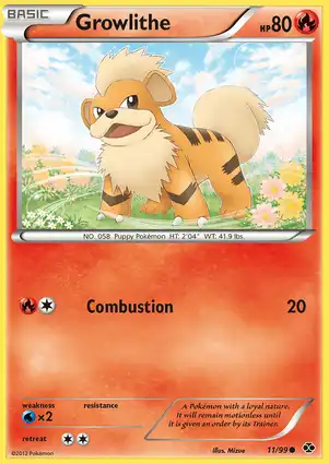 Growlithe 11/99 Next Destinies