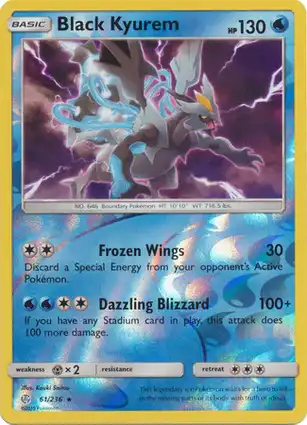 Black Kyurem 61/236 Cosmic Eclipse