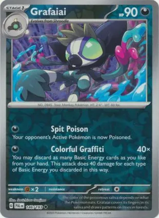 Grafaiai 146/193 Paldea Evolved