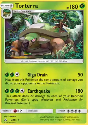 Torterra 9/156 Ultra Prism