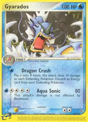 Gyarados 32/97 EX Dragon
