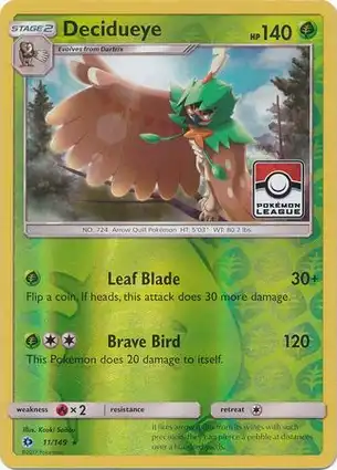 Decidueye 11/149 Sun & Moon