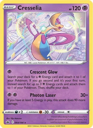 Cresselia 064/198 Chilling Reign