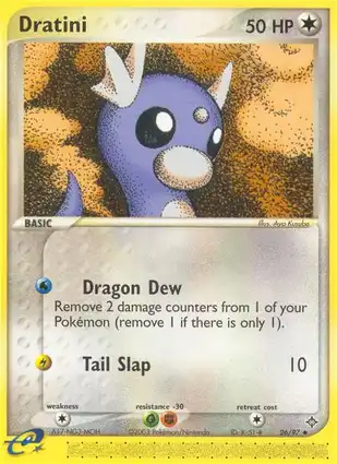 Dratini 26/97 EX Dragon