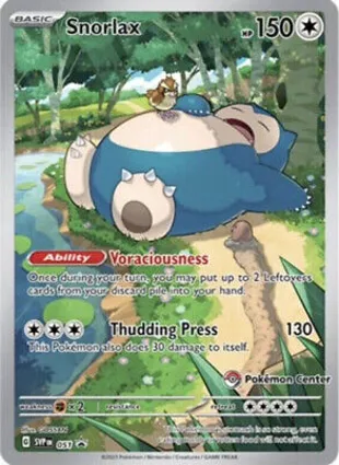 Snorlax 051 Scarlet & Violet Promos