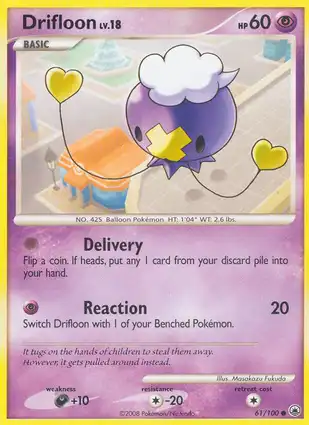 Drifloon 61/100 Majestic Dawn