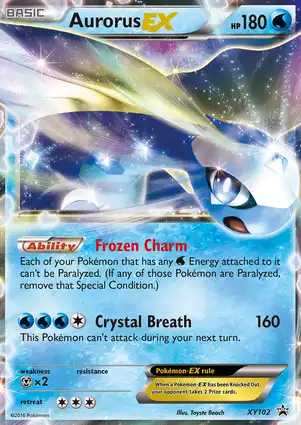 Aurorus EX XY102 XY Promos