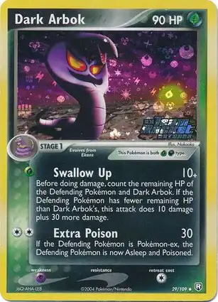 Dark Arbok 29/109 EX Team Rocket Returns