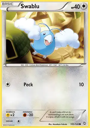 Swablu 105/124 Dragons Exalted