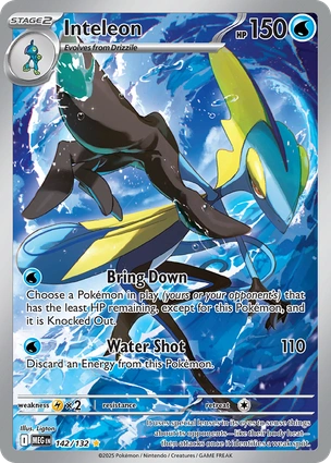 Inteleon 142/132 Mega Evolution