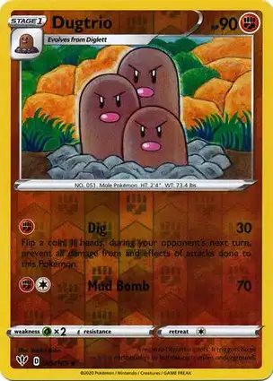 Dugtrio 085/189 Darkness Ablaze