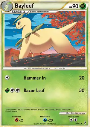 Bayleef 40/95 Call of Legends