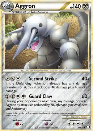 Aggron 1/102 Triumphant