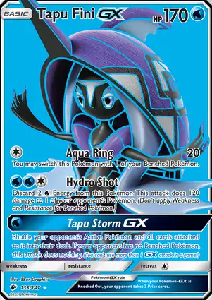 Tapu Fini-GX 133/147 Burning Shadows