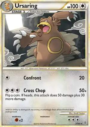 Ursaring 27/95 Unleashed