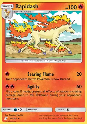 Rapidash 18/181 Team Up