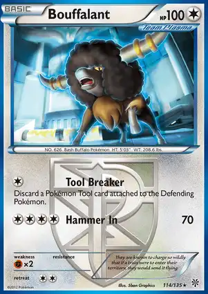 Bouffalant 114/135 Plasma Storm