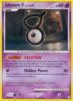 Unown V 79/146 Legends Awakened
