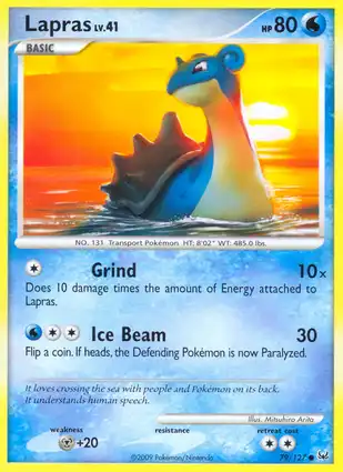 Lapras 79/127 Platinum