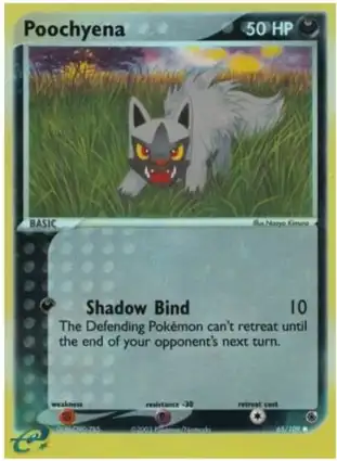 Poochyena 65/109 EX Ruby & Sapphire