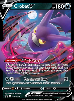 Crobat V SWSH110 Sword & Shield Promos