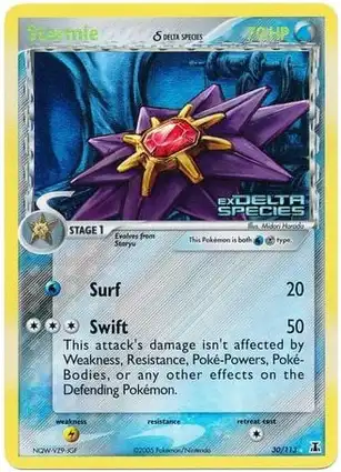 Starmie 30/113 EX Delta Species
