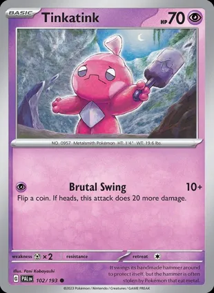 Tinkatink 102/193 Paldea Evolved