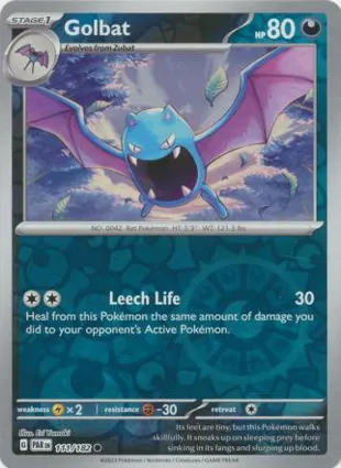 Golbat 111/182 Paradox Rift