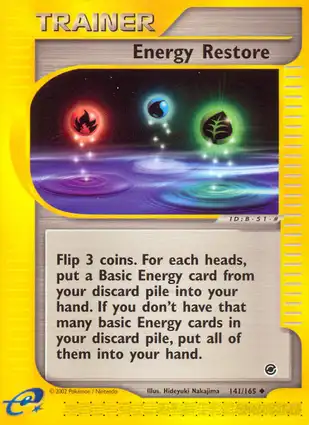 Energy Restore 141/165 Expedition Base Set