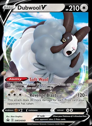 Dubwool V SWSH049 Sword & Shield Promos