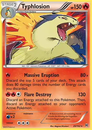 Typhlosion 20/162 BREAKthrough