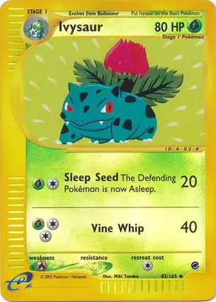 Ivysaur 82/165 Expedition Base Set