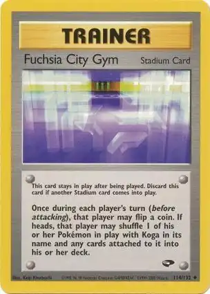 Fuchsia City Gym 114/132 Gym Challenge