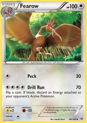 Fearow 66/108 Roaring Skies