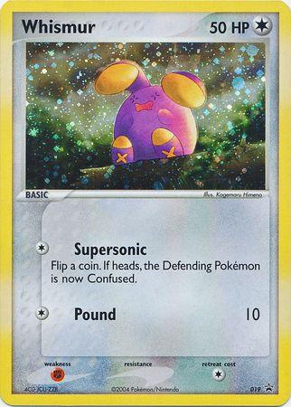 Whismur 019 EX Nintendo Promos
