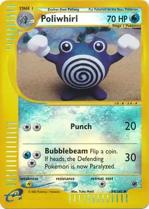 Poliwhirl 89/165 Expedition Base Set