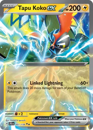 Tapu Koko ex 051/159 Journey Together