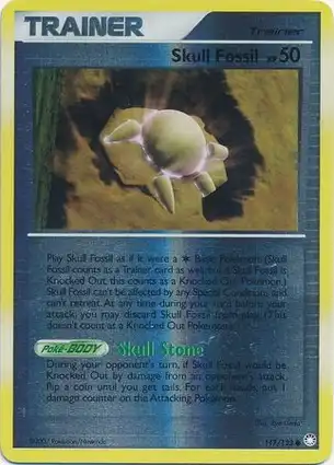 Skull Fossil 117/123 Mysterious Treasures