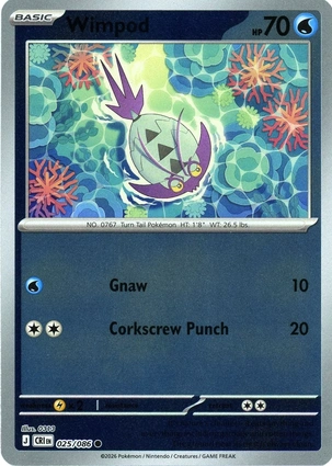 Wimpod 025/086 Chaos Rising