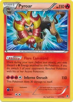Pyroar 12/119 Phantom Forces