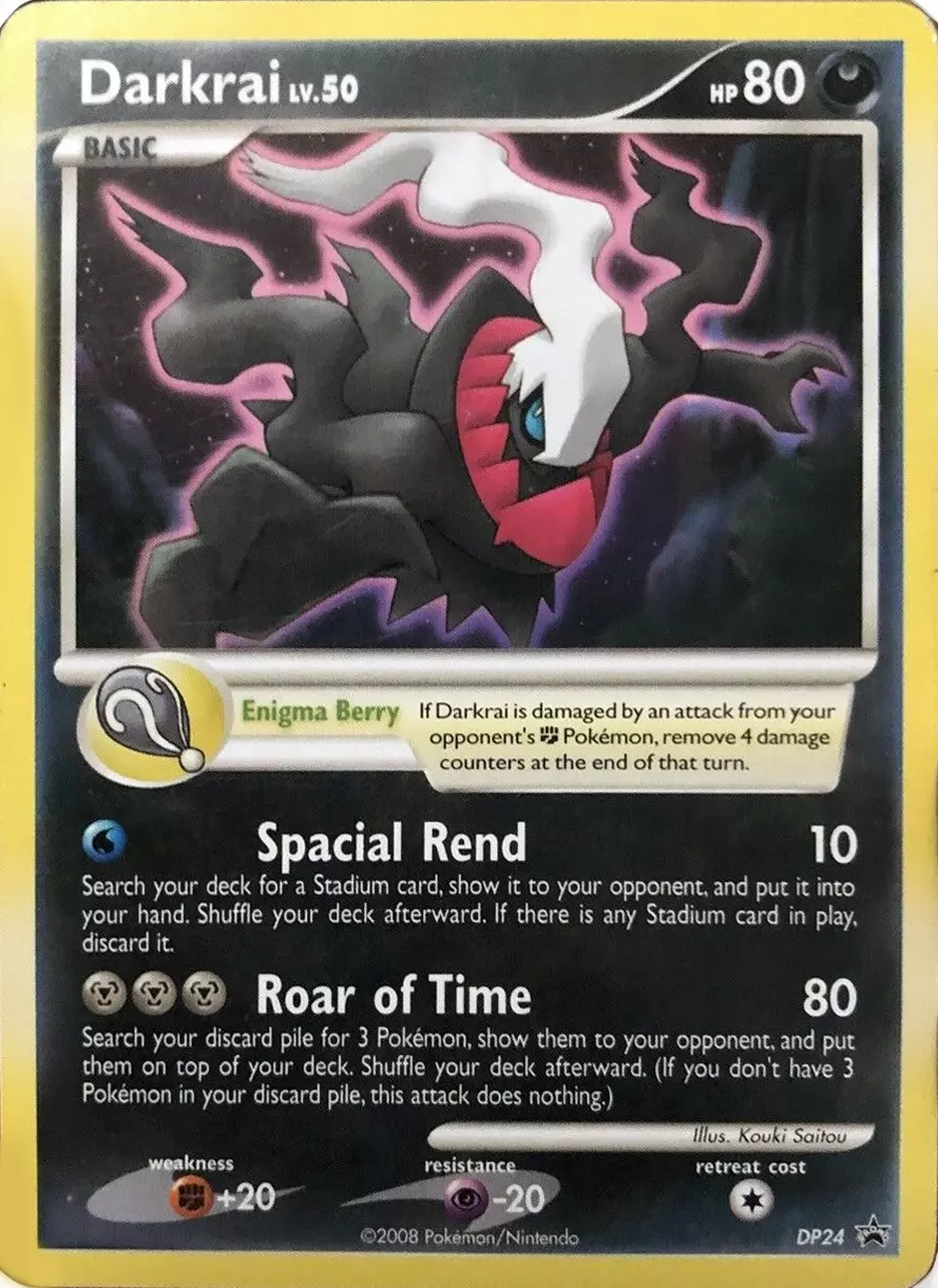 Darkrai DP24 Diamond & Pearl Promos