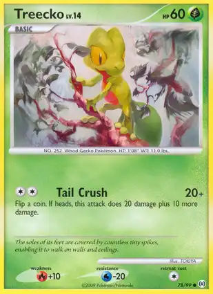 Treecko 78/99 Arceus