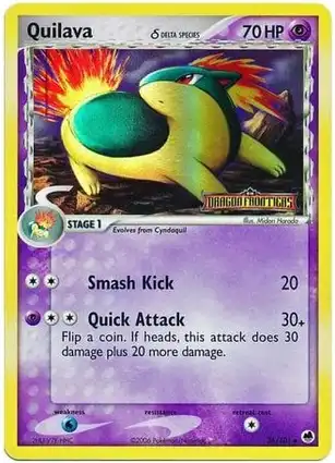 Quilava 36/101 EX Dragon Frontiers