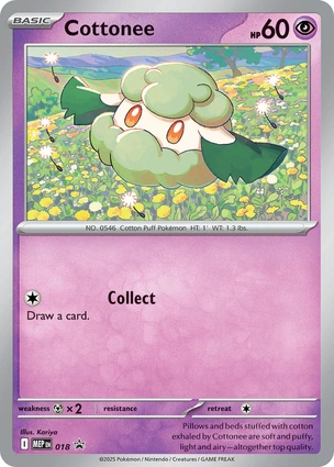 Cottonee 018 Mega Evolution Promos