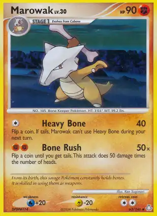 Marowak 63/146 Legends Awakened