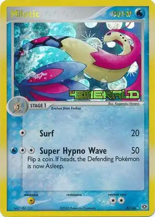 Milotic 8/106 EX Emerald