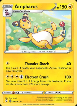 Ampharos 056/203 Evolving Skies