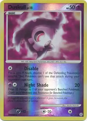 Duskull 80/130 Diamond & Pearl