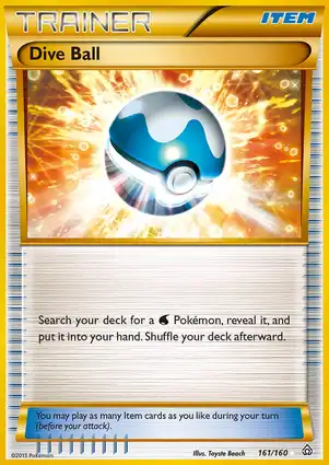 Dive Ball 161/160 Primal Clash